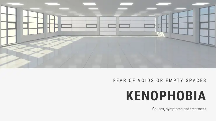 Miedo al vacío o a los espacios vacíos Fobia – Kenofobia Miedo al vacío o a los espacios vacíos Fobia – Kenofobia