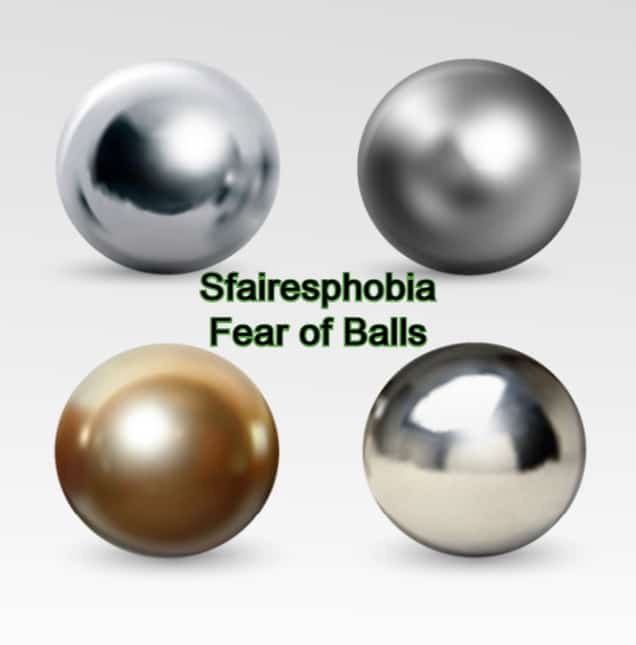 Sfairesphobia - Miedo a las pelotas/objetos redondos Sfairesphobia - Miedo a las pelotas/objetos redondos