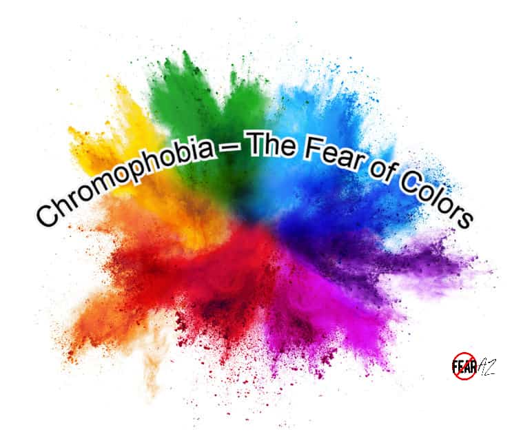 Cromofobia: miedo a los colores.