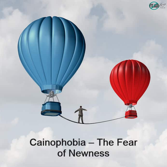 Kainofobia: el miedo a las cosas nuevas.